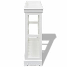 Tidyard Cantinetta Portabottiglie Vino Abreu Bianca,Mobile Porta Bottiglie Vino Bianco Moderno,Porta Bottiglie Vino Bianco Moderno,Porta Vino Bianco Modeno 70x22,5x70,5 cm