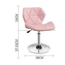 LINPAN Sgabelli da Bar Sedie girevoli dello Sgabello da Bar girevoli di 360 Gradi del Cuoio Regolabile di Altezza delle feci Comodo per Il Vostro Relax (Color : C12, Size : Height 37-53cm)