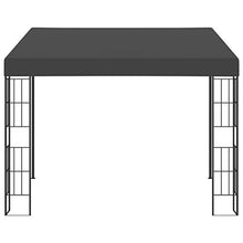 Tidyard Gazebo a Parete Crema/Antracite in Tessuto 3x3 m /3x4 m/3x6 m,Gazebo Pergola,Gazebo Pergolato 3x3 m/3x4 m/3x6 m