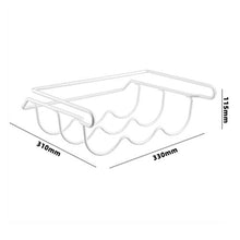 SOLUSTRE Portabottiglie E Portabottiglie Portabottiglie Frigo Portabottiglie in Ferro Portaoggetti Frigo Portaoggetti per Uso Cucina Domestica