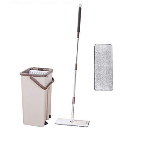 SSAYY Spray Mop 75 * 125Cm Strumenti di Pulizia Rotazione A 360 Gradi Piano Mop per Soggiorno Cucina Microfibra