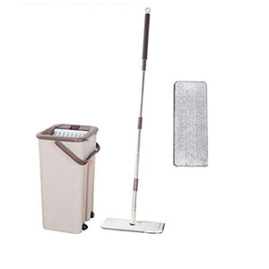 SSAYY Spray Mop 75 * 125Cm Strumenti di Pulizia Rotazione A 360 Gradi Piano Mop per Soggiorno Cucina Microfibra