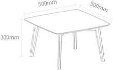 Xicaimen Tavolino Pieghevole in bambùTavolino da caffè Tavolo per Laptop da casa Tavolino da Balcone Tavolo con vetrata Marrone 26 * 60 * 40 cm