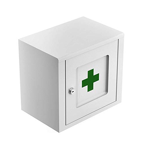 Sotech SO-TECH® Armadietto Farmaceutico Armadietto delle Medicine con Serratura Mobiletto Farmaceutico 260 x 243 x 182 mm