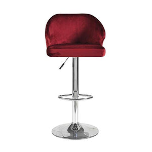 Bar chair Materiale Metallo Regolabile in Altezza con poggiapiedi Rotante AntiGraffio Piano casa Cucina Sala Studio 1 Pezzo