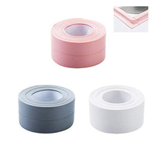 N\ A Klebeband Dichtungsstreifen Selbstklebende Versiegelung Küche Bad Toilette Wandversiegelung Klebeband Wasserdichte Form Proof PVC-Versiegelung 320cm×3.8cm/Rosa
