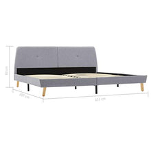 SKM Giroletto in Tessuto Grigio Chiaro 140x200 cm (22.58kg)