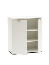 UP ON Me238LAC Armadietto Gia' Montato, Legno, Laccato Bianco, 38 x 75 x 85 cm