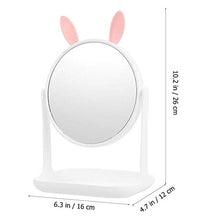 WXL Specchi da Tavolo Specchio da Tavolo a Specchio Specchio per Trucco rotabili da 1pc Designable Specchio da Tavolo cosmetico per Le Donne Ragazze Specchio Trucco con LED