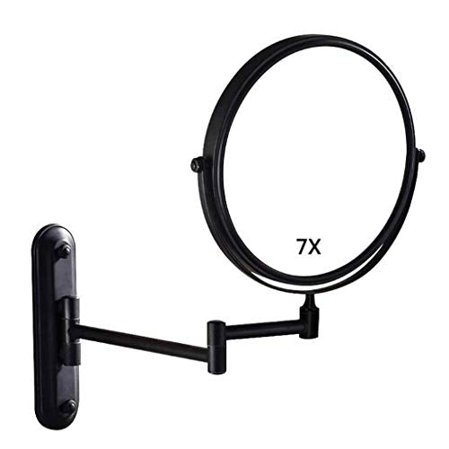 AJH Specchio da toeletta per la casa Specchio da toeletta Specchio per Il Trucco Specchio da Barba a Parete Specchio cosmetico Estensibile Specchi da Bagno con ingrandime