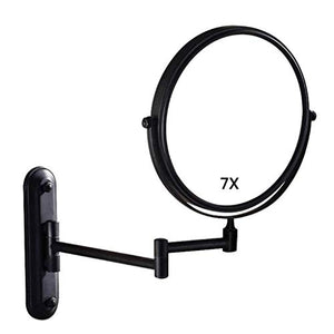 AJH Specchio da toeletta per la casa Specchio da toeletta Specchio per Il Trucco Specchio da Barba a Parete Specchio cosmetico Estensibile Specchi da Bagno con ingrandime