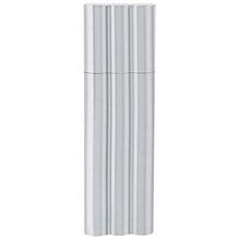 Custodia da viaggio con tre tubi in acciaio inox e porta sigaro Humidor Custodia da viaggio esterna
