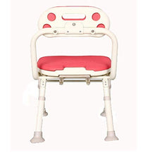 HHJJ Pieghevole Bagno Doccia Sgabello Sedile, Antiscivolo banco ergonomico Aid Bagno Sedia con braccioli Sedile Imbottito for Anziani disabili