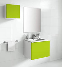 Aleghe Eris – Mobile da Bagno, Colore: Verde Lucido