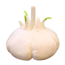 Yfkjh - Bambola di aglio vegetale, peluche a forma di cartoni animati, colore: bianco