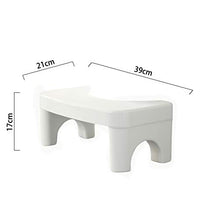 Sgabello Accovacciato Sgabello Da Bagno Antiscivolo Sgabello Per WC Accovacciato Dispositivo Di Assistenza Allo Squat Postura Corretta Della Toilette Lo Sgabello Dei Piedi Allevia La Stitichezza E La