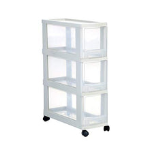 Cassettiera Armadietto Governo di immagazzinaggio cassetto da camera, bagno alti ripiani Gabinetto Tallboy Armadio magazzino Unità camere da letto a casa ufficio ( Color : White , Size : 18X45X64cm )