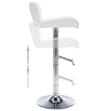 FAMIROSA Sgabelli da Bar 2 pz Bianchi in Similpelle-6859