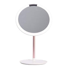 Mirror Specchio a LED, Specchio Intelligente, Specchio da Bagno, Specchio Touch Switch Aspetto Metallo, Lente d'Ingrandimento 5X, Specchio per Il Trucco