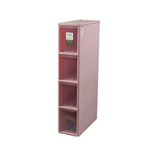 TXXM, cassettiera con cuciture e cassetti, per riporre cassetti, armadietti da bagno, cucina, colore: rosa chiaro, dimensioni: 4 strati)