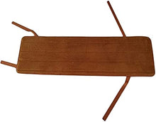 Yzzseason, cuscino per sedia da giardino per interni ed esterni, cuscino per panca da 2 3 4 posti, morbido cuscino da giardino (marrone, 40 x 100 cm)