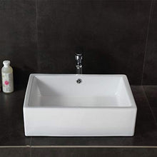 Yxx max -Lavabo Art Lavatoio bagni in Ceramica Contro Parte Superiore lavandino (Senza Rubinetto) Montato -51.5x36x15cm Lavandino del lavabo