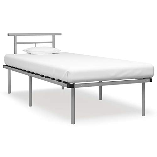SKM Giroletto Grigio in Metallo 90x200 cm (14.1kg)