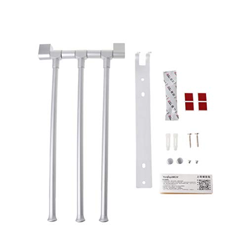Viesky 3Arms Portasciugamani Spazio Asciugamano In Alluminio Appeso Con Ganci Portasciugamani Girevole Accessori Per Il Bagno