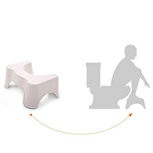 Sgabello WC WC Addensato poggiapiedi Sgabello di plastica Squatting Sgabello Potty Sgabello Squat Sgabello for Adulti Passo Sgabello Bagno Sgabello Sgabello per WC da Bagno
