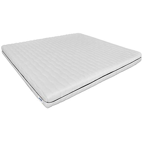 Baldiflex Emporio Materasso Singolo in Waterfoam, Altezza 15 cm, Sfoderabile, Anallergico, Traspirante, Rigidita'' H2, Misura 90 x 190 cm, Nuvola H 15 cm