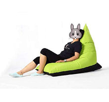 MENGQ Fagiolo Divano, Sedile Singolo, Divano Pigro Multicolore, Poltrona Lounge Creativa (Color : Green)