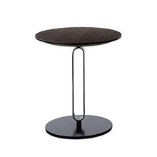 ZFF Tavolino in Legno massello Nero, Salotto da Letto Comodino da Letto, 45x55cm, Retro Semplice