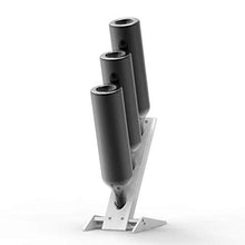 MFLASMF Portabottiglie in Acrilico, Alzata per Esposizione del Vino, Espositore da banco, Portabottiglie per Bar, Cucina, Dispensa, Portaoggetti per Vino, 3 Bottiglie