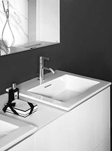 Laufen Kartell Kartell Kombipack, Combinazione di sottostruttura lavabo e lavabo con 2 cassetti, 500x500, colorazione: Neve (Bianco Opaco) - H8603316401041