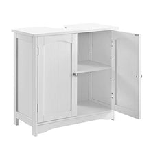[en.casa] Armadio da Bagno per lavabo - 60x60x30cm - Bianco