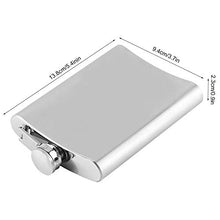 Rockyin Stainless Steel Flask Pocket Bottiglia forWhiskey liquore del Vino (8 Once)