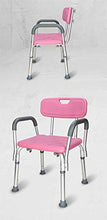HYYDP Bagno Sgabello Sgabelli da casa Sgabelli da bagno Be applicable compatible for anziani Sedie da bagno Be applicable compatible for disabili Sgabelli da bagno antiscivolo Sgabelli in plastica Pan