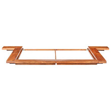 SKM Giroletto Futon Giapponese in Legno Massello Acacia 200x200 cm