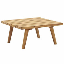 vidaXL Legno Massello di Acacia Sgabello da Giardino con Cuscino Sedia da Esterni Sedile per Patio Arredo da Giardino Mobili da Esterni 60x60x29 cm