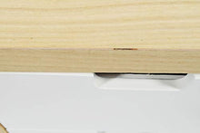 Cassettiera a 4 cassetti, colore bianco naturale