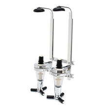 Aiglen 25/30/45 ml Supporto a Parete 2 Bottiglie Dispenser di Vino Vino Alcol Cocktail Distributore di Birra Distributore di Vino in Metallo Porta Bar a casa Strumento (Size : 45ml)
