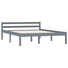 SKM Giroletto Grigio in Legno Massello di Pino 120x200 cm (18.38kg)