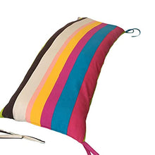 HYLX Cuscino Sedile, Cuscino Sedia, Cuscino Sgabello Rotondo, Cuscino Sedia Floreale Antiscivolo in Cotone Spesso, per Giardino, terrazza Esterna