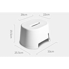 Sgabello breve Sgabello ispessimento antiscivolo Pedana Gomma sgabello di plastica Pedale Sgabello piccoli sgabelli casa for bambini bambini bambino sgabello da bagno Sgabello Sgabello e polifunzional