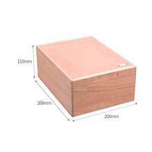 Auoeer Cigar Box, Cigar Humidor, Legno di Cedro Cigar Box Good Mood, Good Life (Colore: Brown)