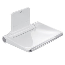 Accessori da bagno - Posti a sedere sgabello da doccia a parete montato girevole seduta con le braccia con Back Bath Chair antiscivolo pieghevole parete doccia Sgabelli Parete doccia Sedile sgabello (