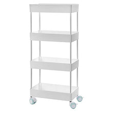 GAL Ragazza Moderno a Quattro Piani in plastica Bianca + Bagno in Alluminio casa Bagno Rack/mensola