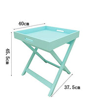 Yyqx Comodino Lato Pieghevole, Divano Quadrato Tavolo Nordic Semplice Balcone Camera da Letto Comodino Comodini Letto