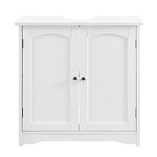 [en.casa] Armadio da Bagno per lavabo - 60x60x30cm - Bianco
