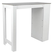 Tavolo da pranzo, tavolo da pranzo per colazione Tavolo da bar di grande capacità, truciolare Casa Camera da letto per cucina Soggiorno Bar